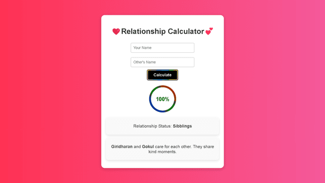 Image for Love Calculator